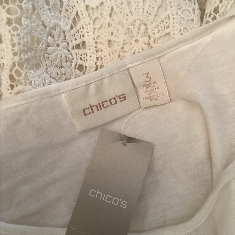 Chico’s Elegant Tunic - Picture 3 of 4